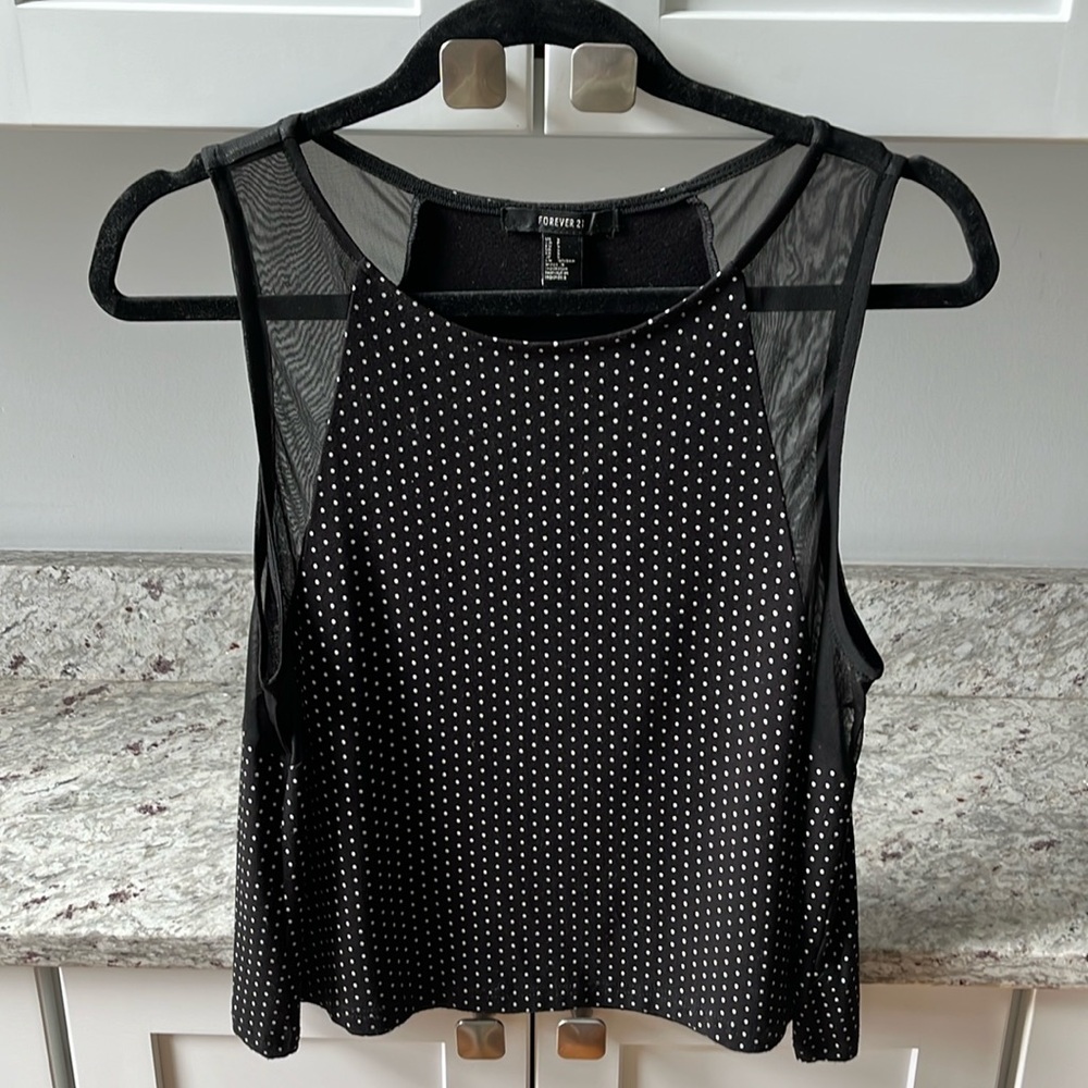 Forever 21 Polka Dot Tank